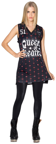 Queen Of Hearts Shooter Dress