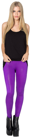 Pixie Dust Purple Leggings - LIMITED